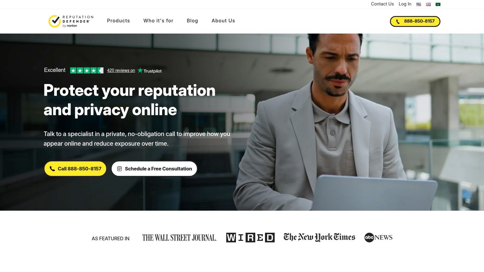 ReputationDefender by Norton combining privacy protection and reputation management inside Gen Digital